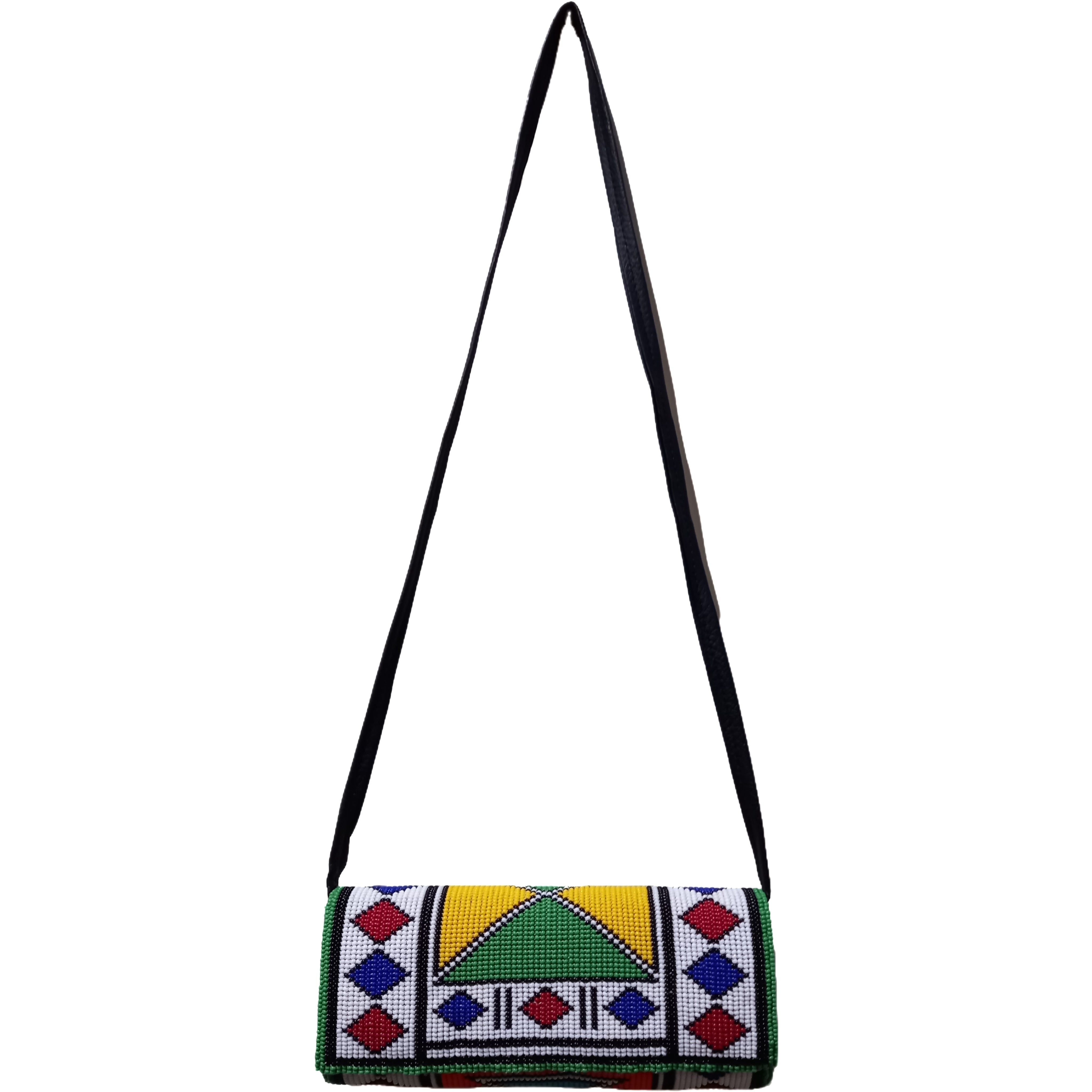 Ndebele Beaded Round Clutch Bags